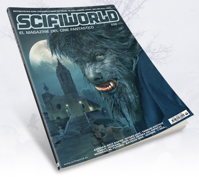 Portada y contenidos del Nº88 de Scifiworld Magazine