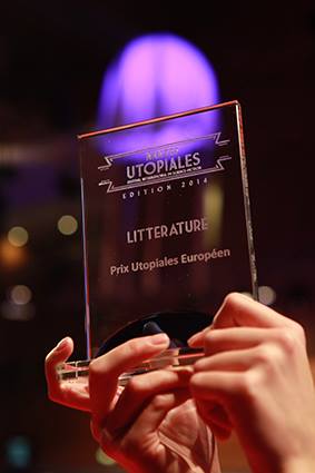 Utopiales Award trophy