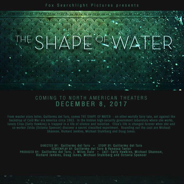 SF Film “The Shape of Water” Wins the Golden Lion Award for Best Film